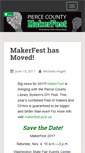 Mobile Screenshot of lakewoodmakerfest.org